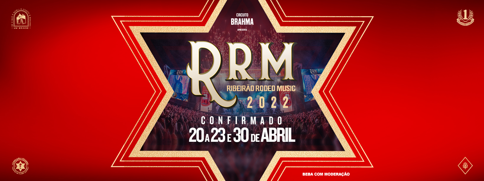 O Ribeirão Rodeo Music 2022 divulga as atrações da edição que acontece  nos dias 20, 21, 22, 23 e 30 de abril em Ribeirão Preto (SP).