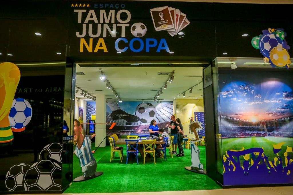 RibeirãoShopping inaugura espaço interativo para troca gratuita de figurinhas da Copa do Mundo 2022