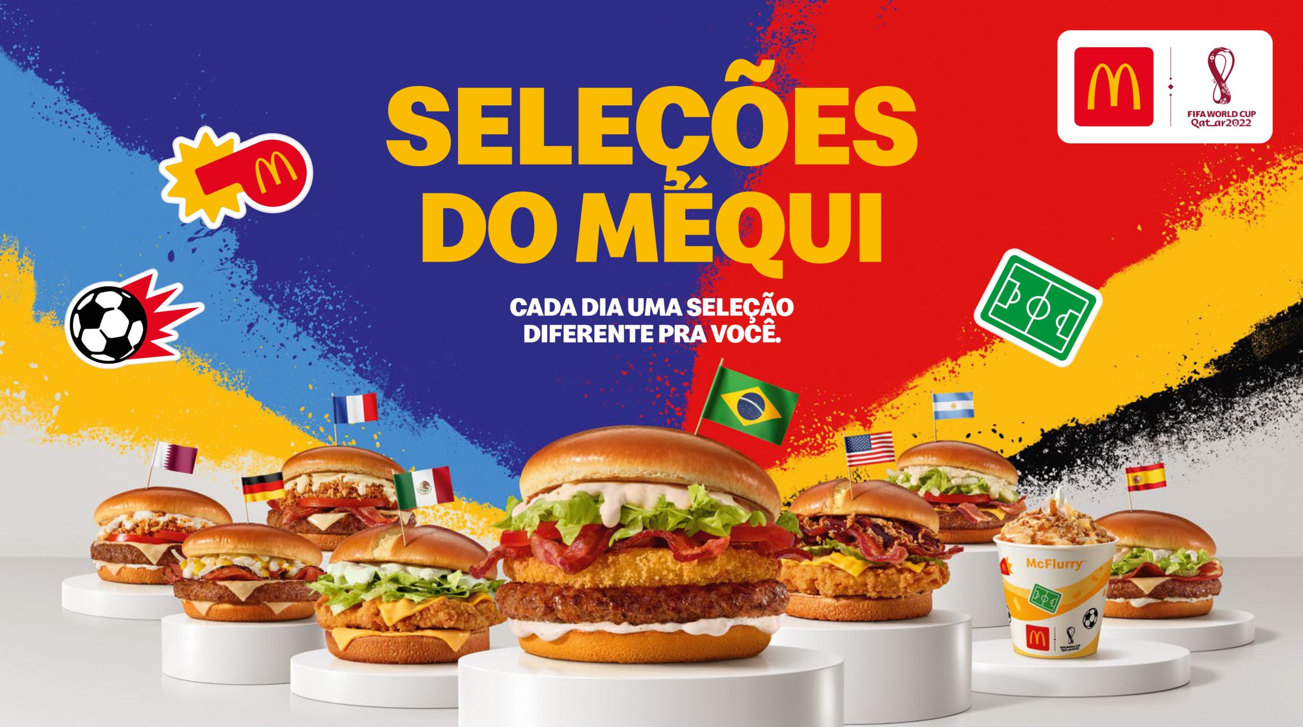 McDonald’s revela ingredientes dos sanduíches exclusivos das Seleções do Méqui