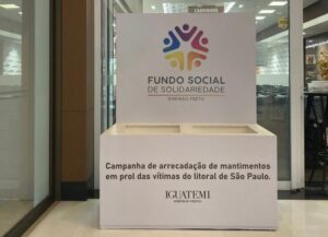 Shopping Iguatemi Ribeirão Preto recebe doações em apoio ao Litoral Norte