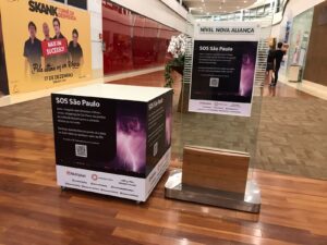 RibeirãoShopping e SantaÚrsula recebem doações para as vítimas das chuvas no litoral de São Paulo