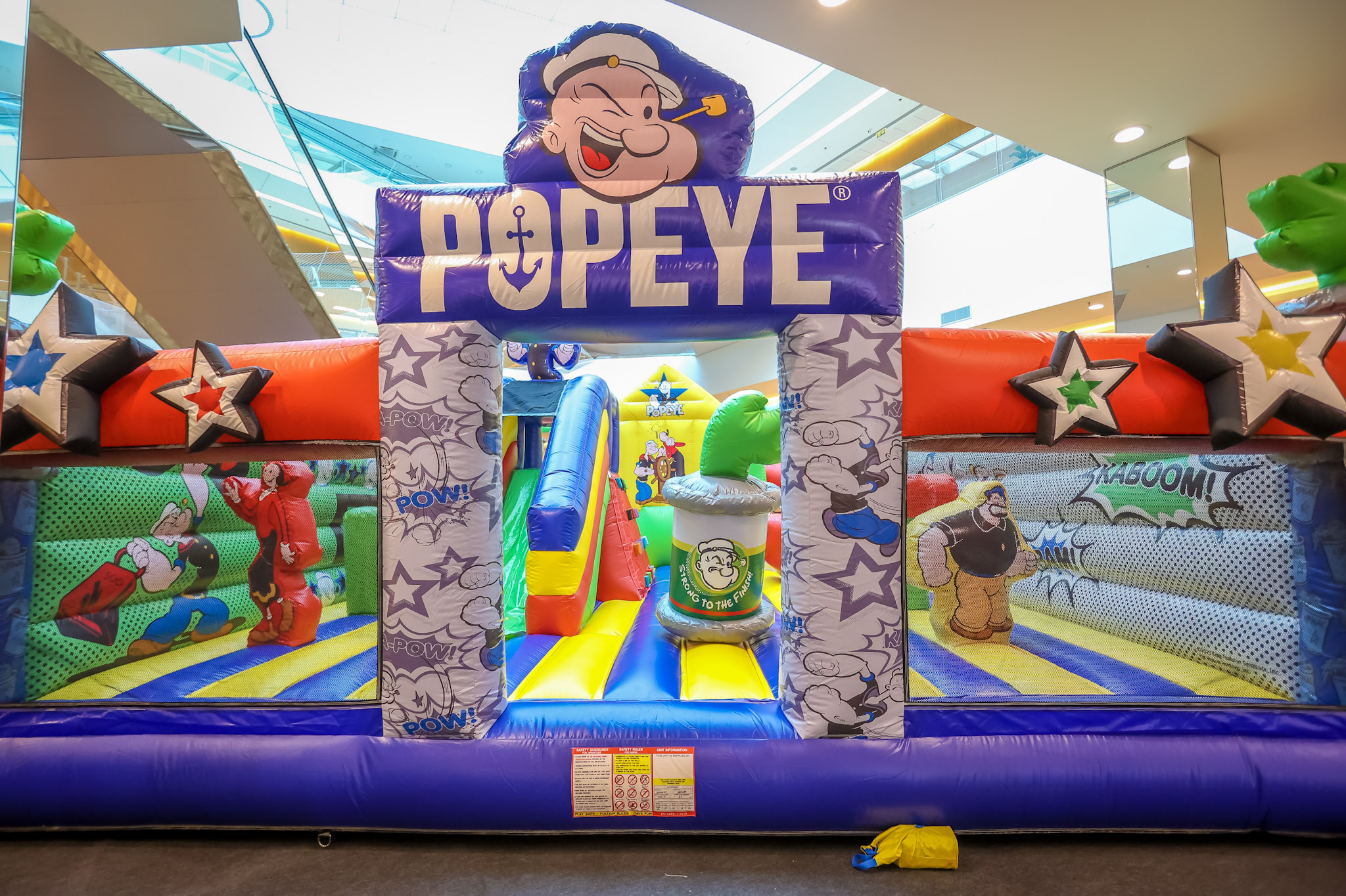 Popeye é tema de evento temático no RibeirãoShopping