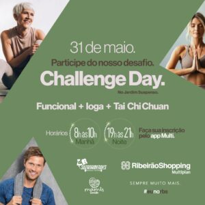 RibeirãoShopping promove atividades gratuitas no Dia do Desafio