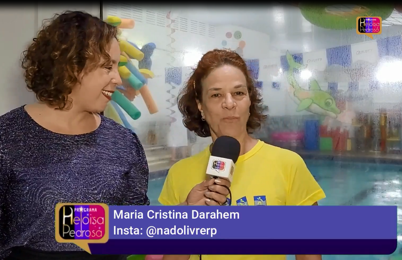 Maria Cristina Darahem fala sobre o Desafio 30 na Nado Livre