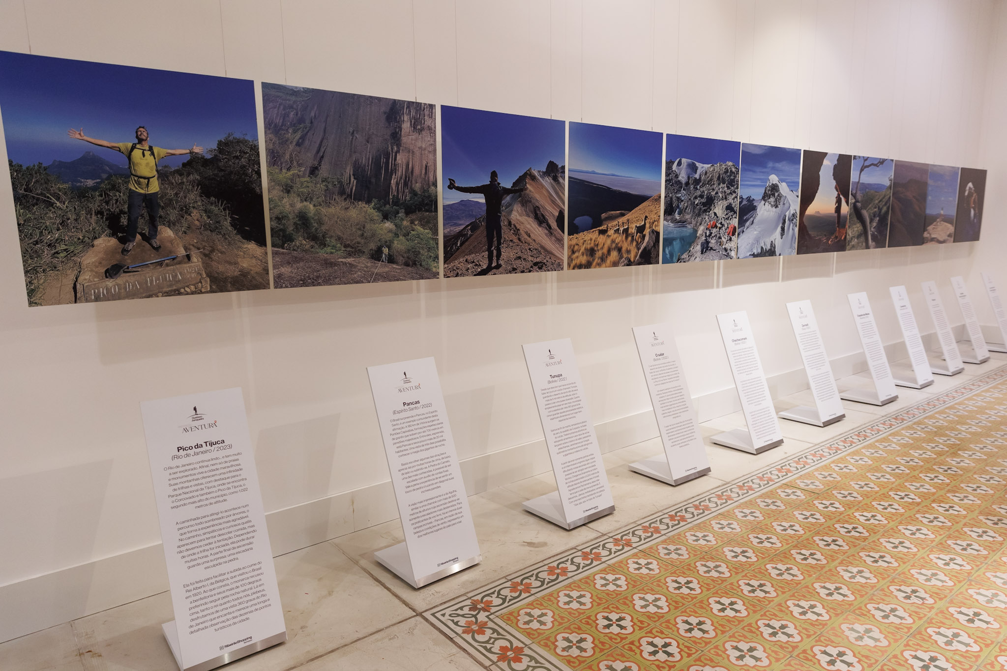 Exposição de fotos “Aventura” pode ser visitada até 13 de agosto no RibeirãoShopping