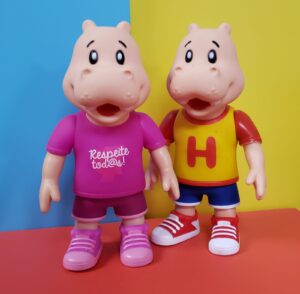 Icônico personagem Hipopó traz para o RibeirãoShopping a atração garra humana