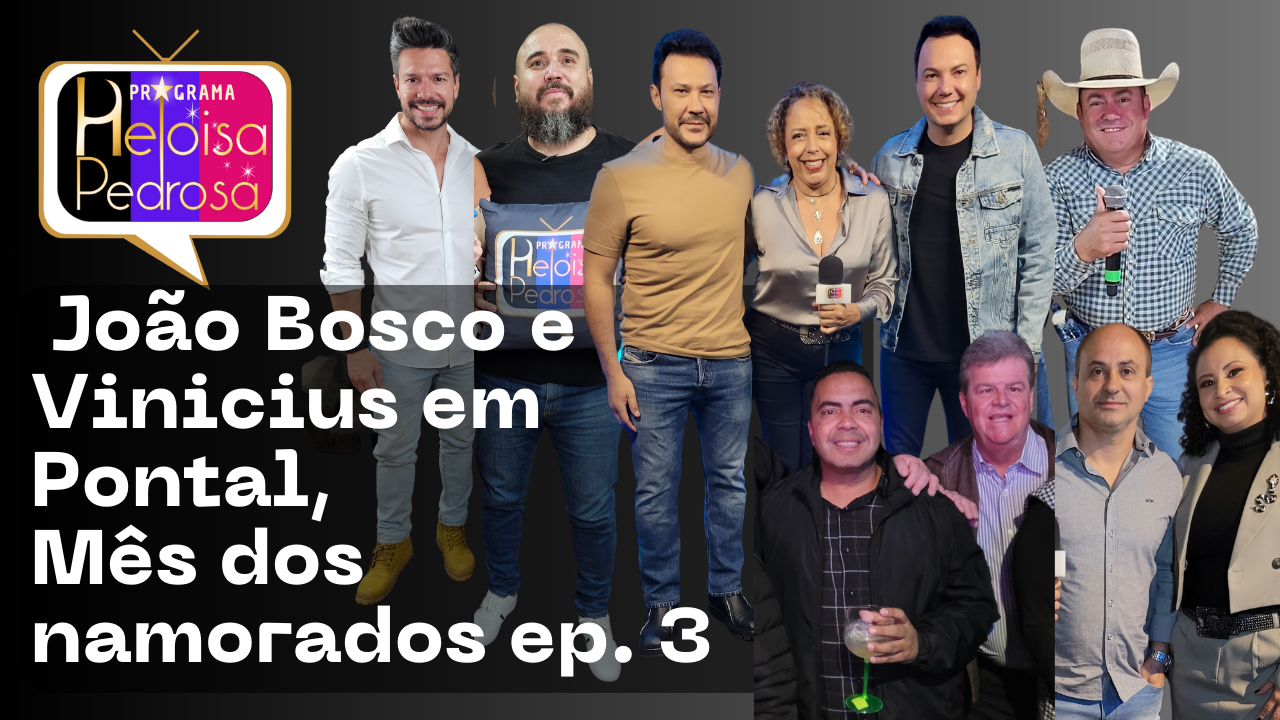 João Bosco e Vinicius agora na Warner Music? Isso e muito mais no programa Heloisa Pedrosa