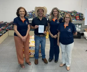 Ribeirão Rodeo Music doa 16 toneladas de alimentos para o Fundo Social de Solidariedade