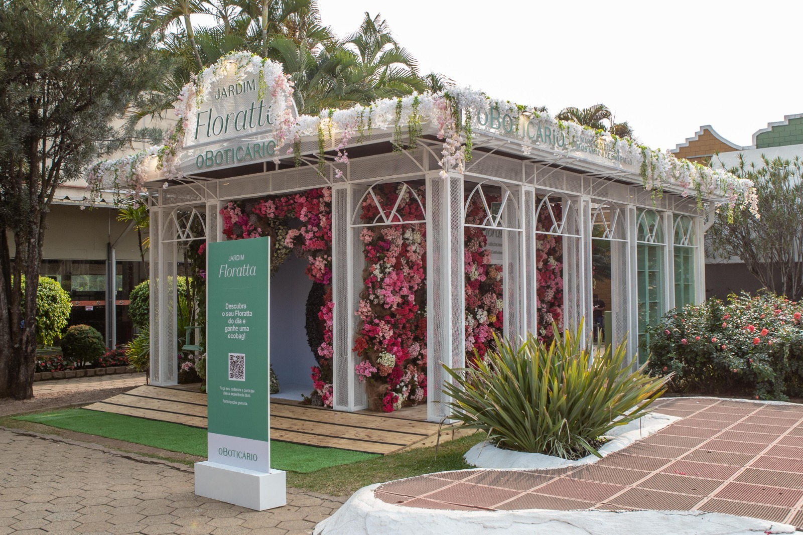 O Boticário oferece experiência sensorial com Jardim de Floratta na 41ª Expoflora