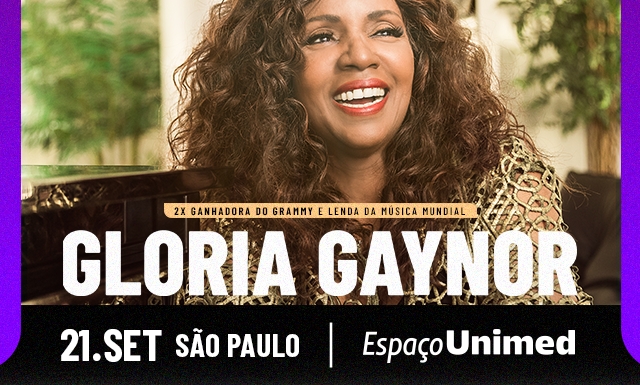 Gloria Gaynor, a poderosa voz de “I Will Survive”, retorna ao Brasil após 12 anos com um show emocionante no Espaço Unimed