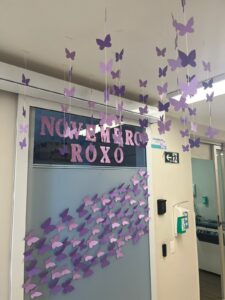 Novembro roxo: hospital Ribeirania realiza ação para conscientização sobre prematuridade