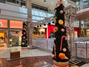 Natal do ShoppingSantaÚrsula traz decoração inspirada em doces