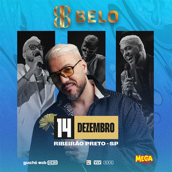 Belo se apresenta em Ribeirão Preto no dia 14 de dezembro