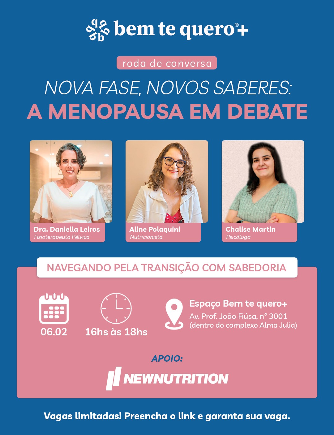 A menopausa em debate: um encontro para esclarecer dúvidas e promover a saúde