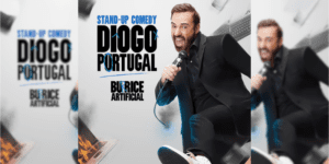 Diogo Portugal apresenta “Burrice Artificial” no Teatro Municipal de Ribeirão Preto