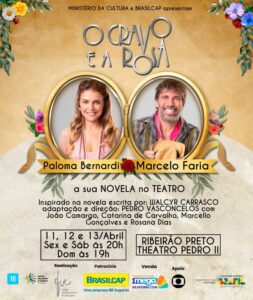 “O Cravo e a Rosa” ganha adaptação para o teatro 