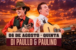 Di Paullo & Paulino abrem o Serrana Rodeo Music 2026 nesta quinta-feira