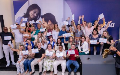 Pacientes concluem quimioterapia e recebem certificados em cerimônia em Ribeirão Preto