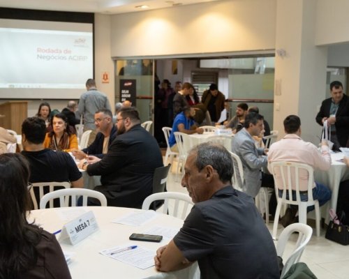 Acirp abre inscrições para 3ª Rodada de Negócios