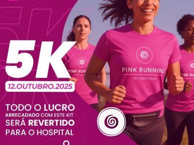 Ribeirão Preto recebe a Pink Running 2025 no dia 12/10  com programação para toda a família