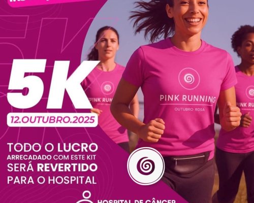 Ribeirão Preto recebe a Pink Running 2025 no dia 12/10  com programação para toda a família