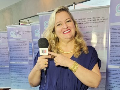 Dulce Vianna no CSTQ 2023 falou sobre Saúde e Tratamentos Quânticos