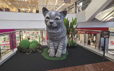 ShoppingSantaÚrsula recebe exposição gratuita inspirada no universo dos pets durante as férias