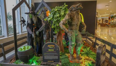 ShoppingSantaÚrsula promove caça aos doces para as crianças no Halloween