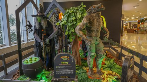 ShoppingSantaÚrsula promove caça aos doces para as crianças no Halloween