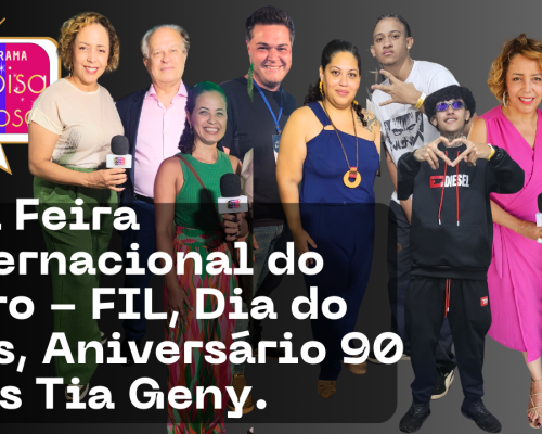 23a Feira Internacional do Livro de Ribeirão Preto e muito mais no Programa Heloisa Pedrosa