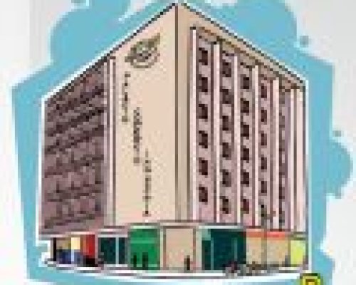 Palácio do Comércio e Indústria ilustra copo colecionável do Natal