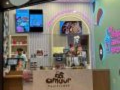 Amuur Muulkshake é a nova opção do RibeirãoShopping para os apaixonados por gelato