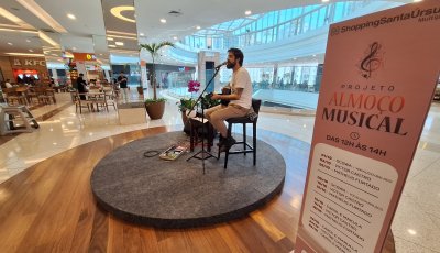 ShoppingSantaÚrsula reforça agenda cultural com programação musical em outubro