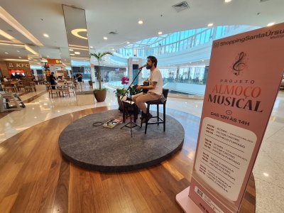 ShoppingSantaÚrsula reforça agenda cultural com programação musical em outubro
