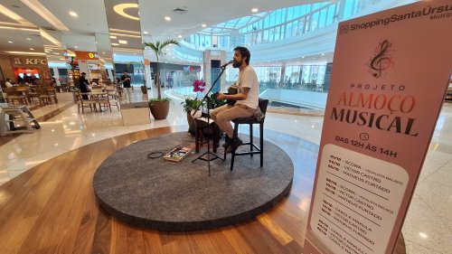 ShoppingSantaÚrsula reforça agenda cultural com programação musical em outubro