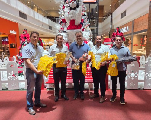 Árvore Solidária do ShoppingSantaÚrsula presenteia crianças