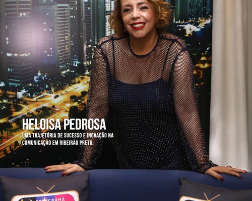 O SUCESSO DE HELOÍSA PEDROSA, APRESENTADORA DE TELEVISÃO SINÔNIMO DE CREDIBILIDADE!