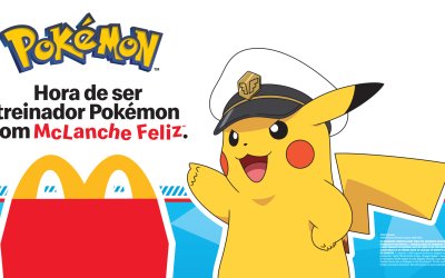 Pokémon é a primeira campanha do McLanche Feliz em 2025