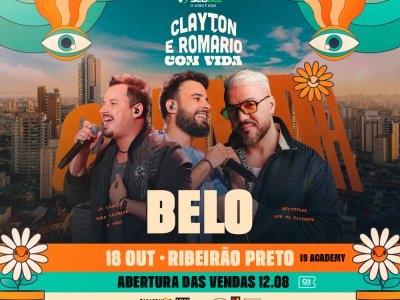 Clayton & Romário Com Vida confirma local e inicia venda de ingressos