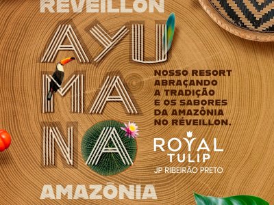 Royal Tulip JP promove Réveillon temático com ceia, dança e atrações em Ribeirão Preto
