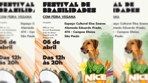 Grátis, 1º Festival de Brasilidades traz uma volta ao mundo gastronômica no universo vegano em 6 de abril 
