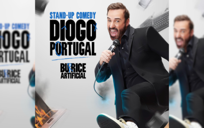 Diogo Portugal apresenta “Burrice Artificial” no Teatro Municipal de Ribeirão Preto