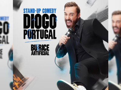 Diogo Portugal apresenta “Burrice Artificial” no Teatro Municipal de Ribeirão Preto