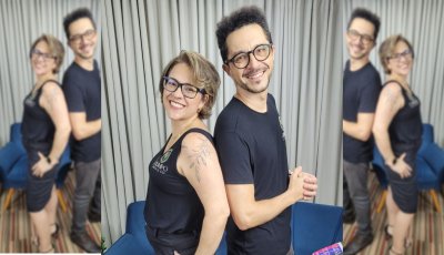 Stella Silva e Douglas Melo