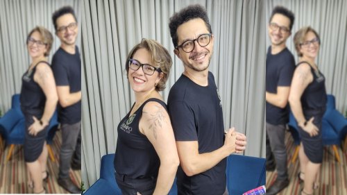Stella Silva e Douglas Melo