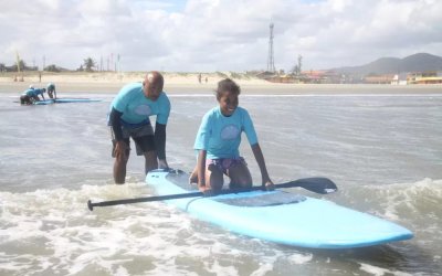 Sucesso de público no SUP PARA TODOS em Iguape e Ilha Comprida