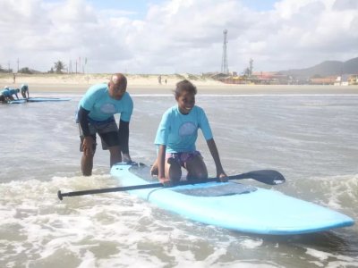 Sucesso de público no SUP PARA TODOS em Iguape e Ilha Comprida