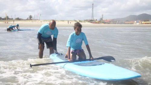 Sucesso de público no SUP PARA TODOS em Iguape e Ilha Comprida