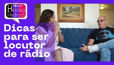 Dicas para ser locutor de rádio com Sandro Gian
