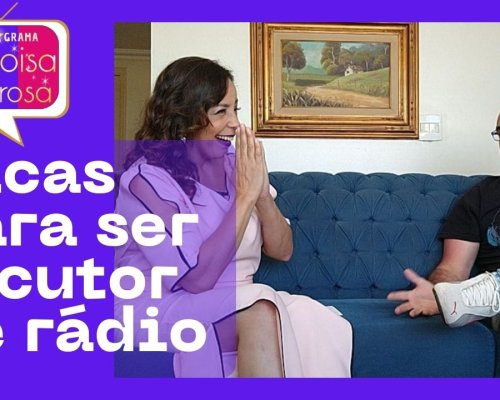 Dicas para ser locutor de rádio com Sandro Gian